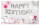 Rico Design Folienballon Happy Birthday Ø 36 cm, 13-teilig,  Silber