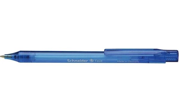 Schneider Kugelschreiber Fave 0.5 mm, Blau, 50 Stück