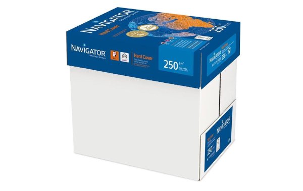 Fischer Papier Kopierpapier Navigator Hardcover A4 250 g/m², 875 Blatt
