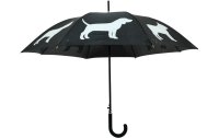 Esschert Design Schirm Reflektor Hunde Grau/Schwarz