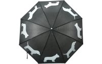 Esschert Design Schirm Reflektor Hunde Grau/Schwarz