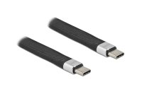 Delock USB 2.0 FPC Flachbandkabel USB C - USB C 0.13 m