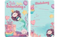 Susy Card Einladungskarte Mermaid 17 x 11 cm
