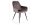 House Nordic Stuhl Harbo 65 x 57 x 87, Grau/Schwarz, 2 Stück