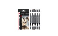 Marabu Permanent-Marker Sketch Graphix Alpha Robot, 6...