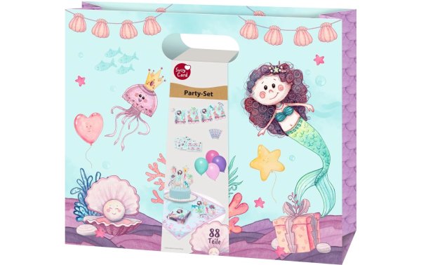 Susy Card Partyset Mermaid 88-teilig