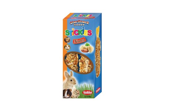 Nobby Snack Stickies Nuss, 2 x 56 g