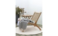 House Nordic Teppich Menorca Ø 120 cm, Hellbeige