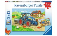 Ravensburger Puzzle Baustelle und Bauernhof