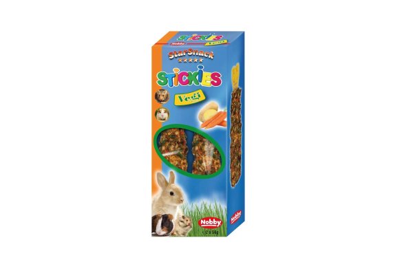 Nobby Snack Stickies Gemüse, 2 x 56 g