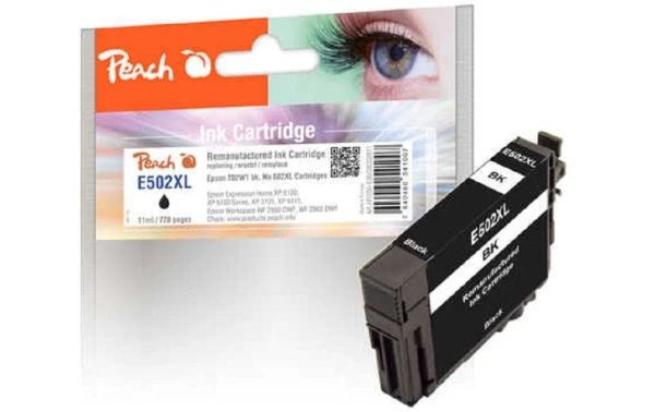 Peach Tinte Epson No 502XL (T02W1) Black