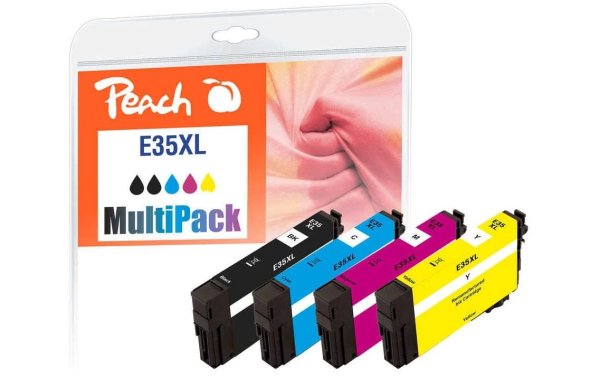 Peach Tinte Epson T3596, No 35XL BK, C, M, Y