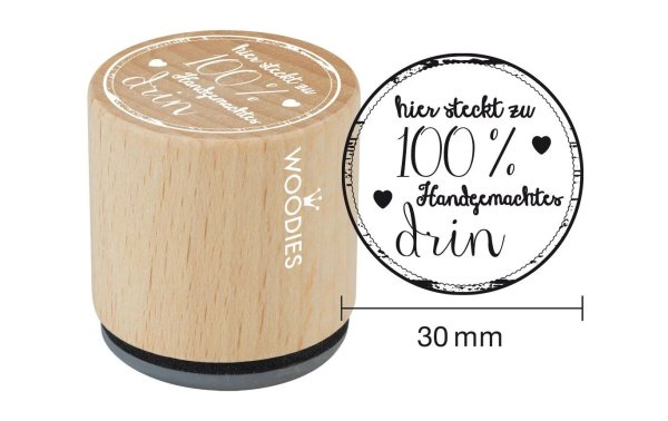 Woodies Stempel 100% Handgemacht 1 Stück