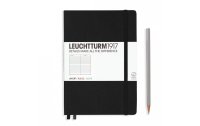 Leuchtturm Notizbuch Medium A5, Liniert, 2-teilig, Schwarz