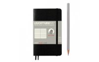 Leuchtturm Notizbuch Pocket A6, Liniert, Schwarz