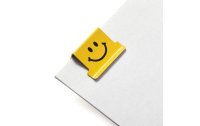 Rapesco Papierklemme Supaclip 40 Nachfüllklammern Emojis, Gelb