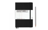 Leuchtturm Notizbuch Medium A5, Dot, 2-teilig, Schwarz