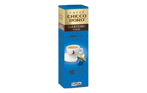 Chicco dOro Kaffeekapseln Caffitay System Cuor dOro decaf 10 Stück