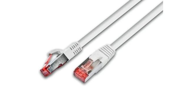 Wirewin Patchkabel  Cat 6A, S/FTP, 25 m, Weiss