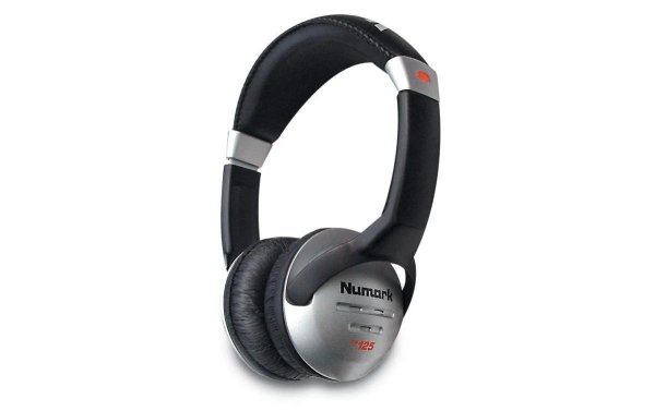 Numark On-Ear-Kopfhörer HF125 Silber; Schwarz