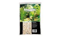 AMAZONAS Bodengrund Aquarienkies 1-2 mm, 15 kg, Hellbraun