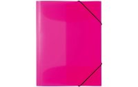 HERMA Gummibandmappe Neon Neonpink