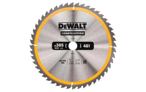 DeWalt Kreissägeblatt 305 x 30 mm, 48 WZ