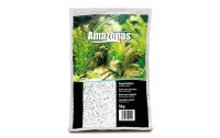 AMAZONAS Bodengrund Aquarienkies 2-3 mm, 5 kg, Weiss