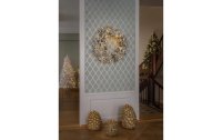 STT LED-Weihnachtskranz Snowy Wreath, Ø 70, 240 LEDs