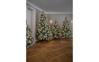 STT Weihnachtsbaum Frosted, 600 LEDs, 220 cm, Grün