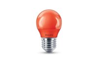 Philips Lampe LED colored P45 E27 RED