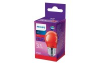 Philips Lampe LED colored P45 E27 RED