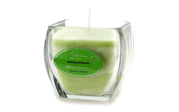 Candle Factory Duftkerze Wellness Stress lass nach