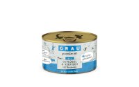 Grau Nassfutter Geflügel & Seefisch, 6 x 200 g