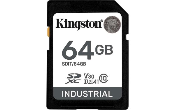 Kingston SDXC-Karte Industrial 64 GB
