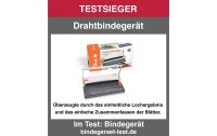 Peach Bürogeräte Drahtbindegerät PB300-15 60 Seiten