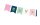 Partydeco Girlande Boy or Girl 1.75 m, in Blau/Gold/Rosa