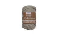 Glorex Wolle Makramee Cord gewebt 85 m x 3 mm, 250 g, Beige