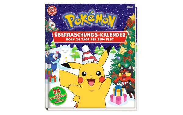 Literatur diverse Adventskalender Pokémon 24 Teile