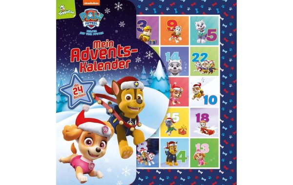 Literatur diverse Adventskalender-Buch PAW Patrol