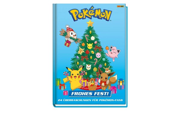 Literatur diverse Adventskalender Pokémon 24 Überraschungen