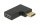Delock USB 3.1 Adapter Gen2, 10Gbps, C-C, m-f  Links gewinkelt