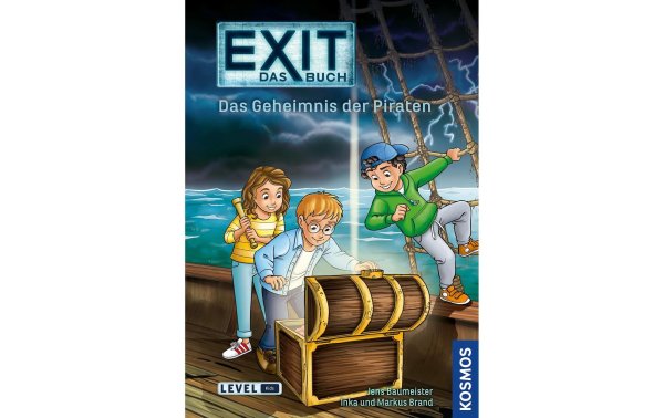Kosmos Kinderspiel EXIT Kids: Das Buch – Das Geheimnis der Piraten