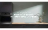 Electrolux Einbaubackofen EB6GL4XCN Schwarz A+