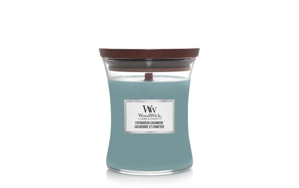 Woodwick Duftkerze Evergreen Cashmere Medium Jar