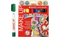 Eulenspiegel Schminkfarbe Stifte 6 Farben Basic
