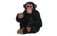 Vivid Arts Dekofigur Schimpanse sitzend