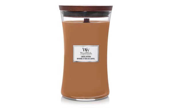 Woodwick Duftkerze Santal Myrrh Large Jar