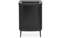 Brabantia Wäschesammler BO Schwarz, 2 x 45 l