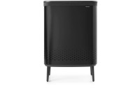 Brabantia Wäschesammler BO Schwarz, 2 x 45 l